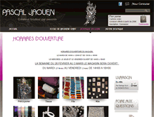Tablet Screenshot of boutique.pascaljaouen.com